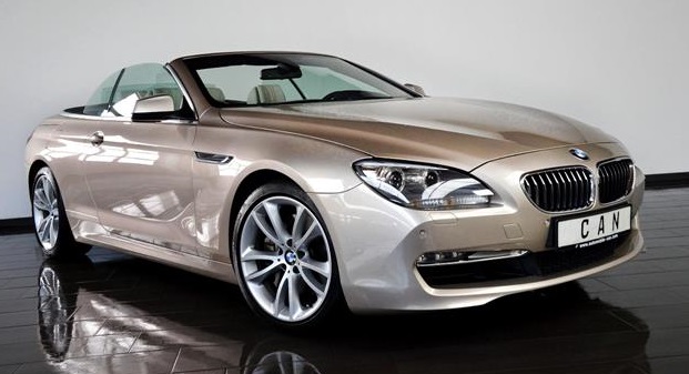 Left hand drive BMW 6 SERIES 640I CABRIOLET